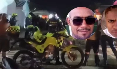 Víctimas de doble homicidio. 