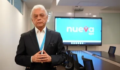 El agente interventor de la Nueva EPS, Bernardo Camacho Rodríguez.