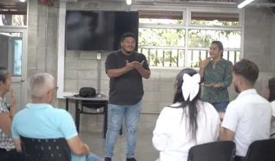 Eder Sandoval Barraza y Mirce Fawcett Martínez.