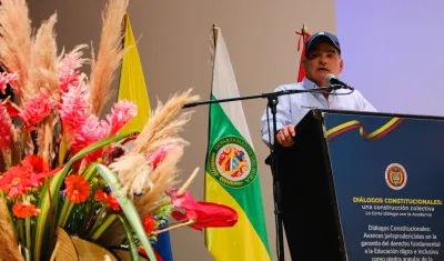 Gregorio Eljach, Procurador General de la Nación. 