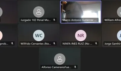 Intervención de la defensa de la exinspectora de policía, Neysi Cantillo.