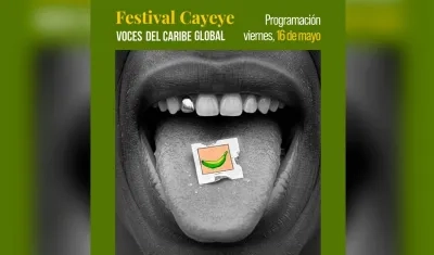 Imagen oficial del Festival Cayeye: voces del Caribe global.