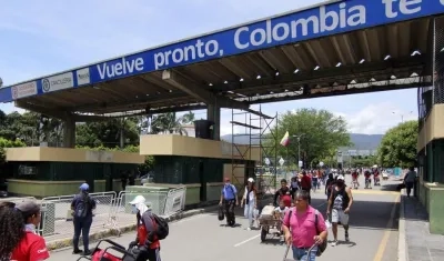 Frontera de Colombia y Venezuela.