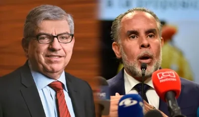 César Gaviria y Armando Benedetti.