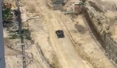 Imagen de la cuatrimoto.