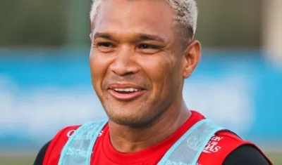 Teófilo Gutiérrez, una de las opciones de Junior en ataque para el encuentro.