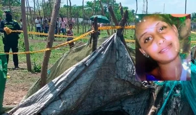 Cristina Paola Escorcia fue encontrada enterrada en una zona de invasión, en Ponedera. 