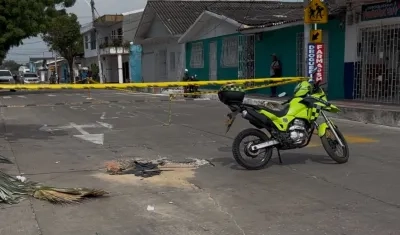 Ataque a bala en la carrera 23 con calle 28, barrio Montes. 