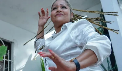 La soledeña Ingrid Lázaro.