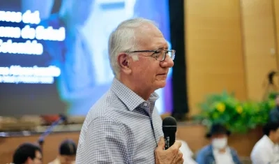 Guillermo Alfonso Jaramillo, Ministro de Salud.