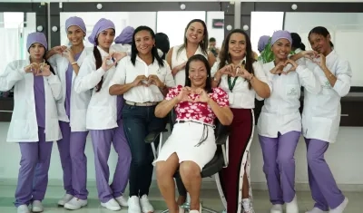  Jazmín Oliveros, instructoras y aprendices Sena.