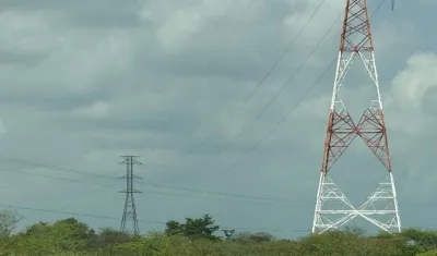  Líneaa eléctricas de conexión para los parques eólicos Beta y Alpha en La Guajira