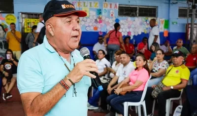 Luis Grimaldo, tesorero de Fecode.