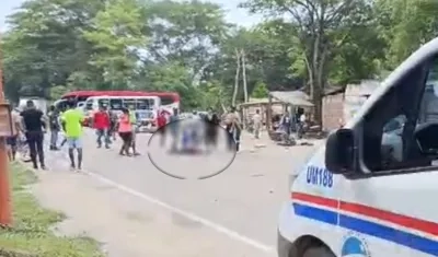 Accidente en Luruaco.