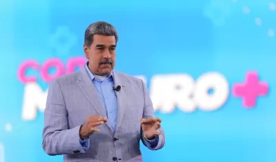 El gobernante de Venezuela, Nicolás Maduro.