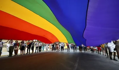 Marcha del colectivo LGBT.