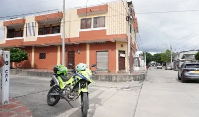 Escenario de masacre en El Carmen. 