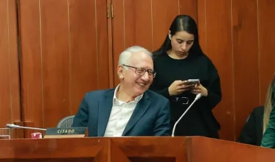 El Ministro de Salud, Guillermo Alfonso Jaramillo.