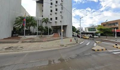 Sector donde se registraron los hechos. 