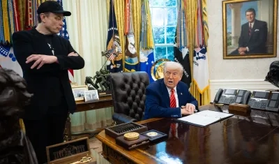 Elon Musk y Donald Trump.