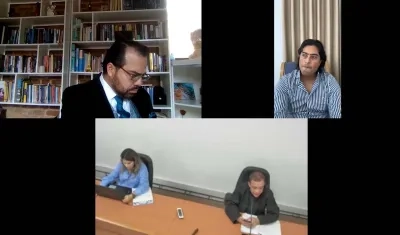 Audiencia a Nicolás Petro