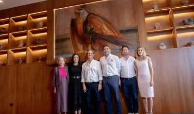 Tita Cepeda, Silvia Ramírez, Adolfo Meisel, Sergio Rincón, José Francisco Aguirre y Samira Fadul.