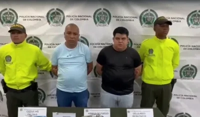 Pedro Antonio Bahoque Castillo y Fabián Arturo Llamas Pacheco.