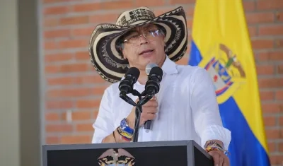 El Presidente de la República, Gustavo Petro.