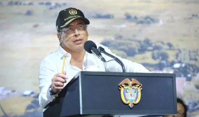 El Presidente de la República, Gustavo Petro.