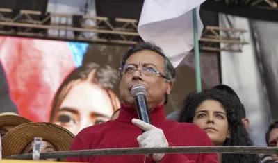 El Presidente Gustavo Petro.
