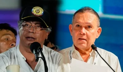 Gustavo Petro y Efraín Cepeda.