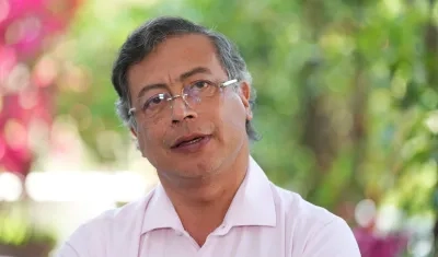 El Presidente Gustavo Petro.