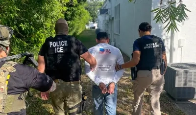 Un indocumentado arrestado por la Policía en La Florida. 