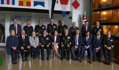 Integrantes de la OMI y demás entidades que integran la Administración Marítima de Colombia. 
