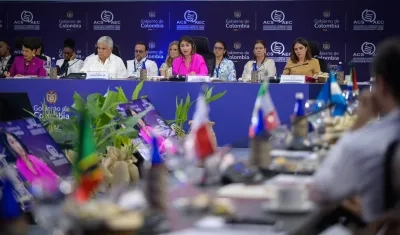 La Canciller Laura Sarabia.