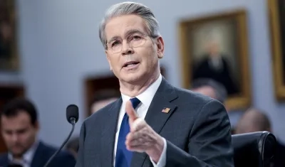 El secretario del Tesoro estadounidense, Scott Bessent.