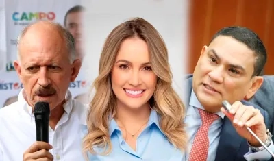 Los senadores son Temístocles Ortega, Ana María Castañeda y Didier Lobo. 