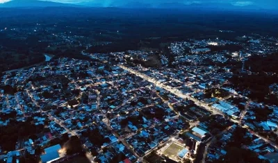 Panorama de Tibú, Norte de Santander. 
