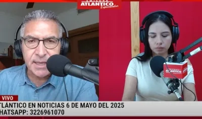 Transmisión de Atlántico en Noticias.