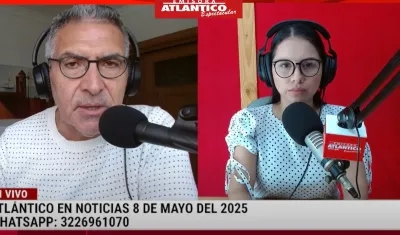 Transmisión de Atlántico en Noticias.