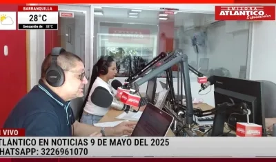 Transmisión de Atlántico en Noticias.