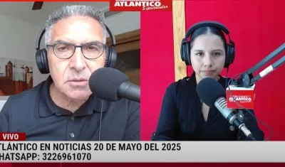 Transmisión de Atlántico en Noticias.