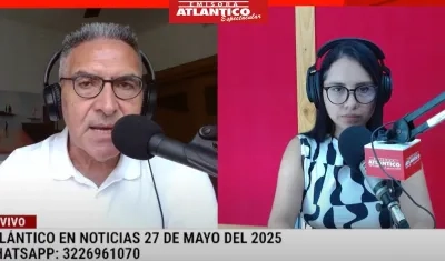 Transmisión de Atlántico en Noticias.