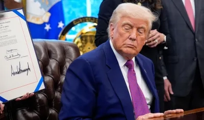 El presidente de Estados Unidos, Donald Trump.