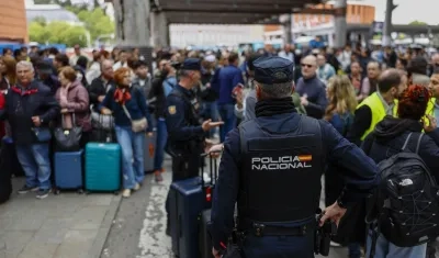 Imagen de los viajeros.