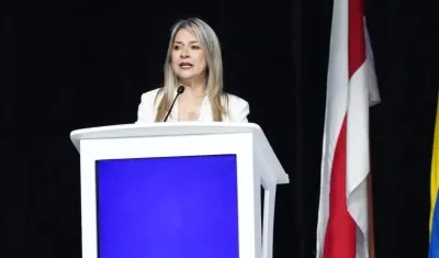 Vicky Dávila, precandidata presidencial.