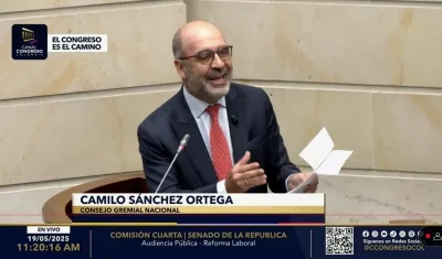 Camilo Sánchez, presidente del Consejo Gremial.