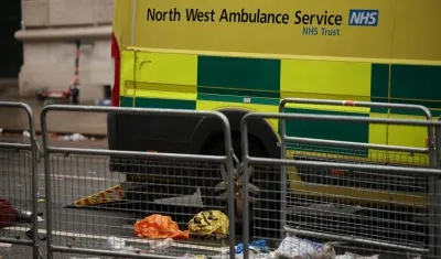 Zona donde ocurrió el atropello múltiple.