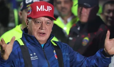 Diosdado Cabello, Ministro de Interior y Justicia de Venezuela.