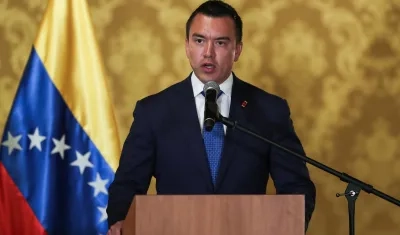 Presidente de Ecuador, Daniel Noboa. 